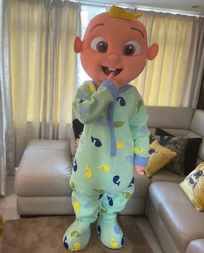 Baby Cocomelon Jj Mascot Bouncy Castle Event Equipment Hire In Glasgow East Dunbartonshire South North Lanarskshire