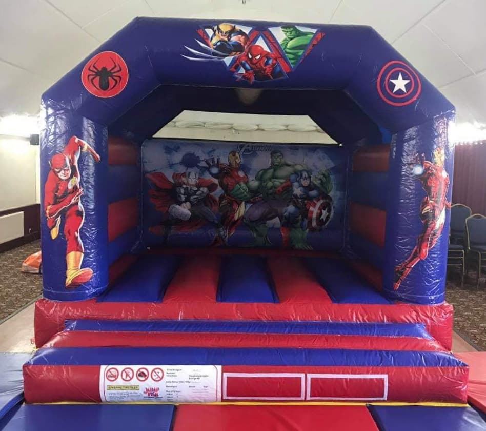 Marvel Avengers Superhero Bouncy Castle Bouncy Castle Hire