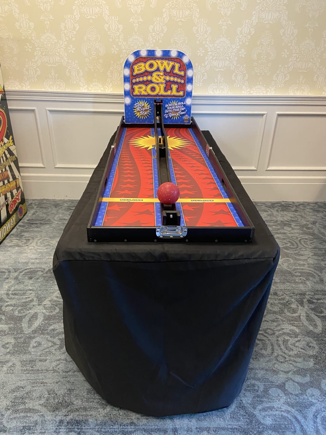 Bowl & Roll Table Game - Bounce House & Inflatable Hire in South Carolina