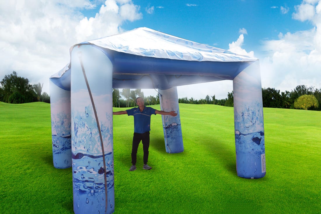 tent and table inflatables