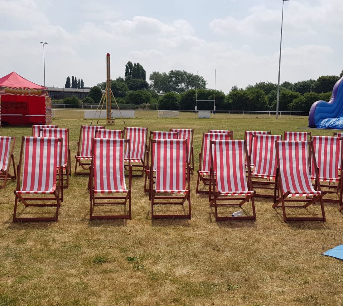 Deck discount chair hire