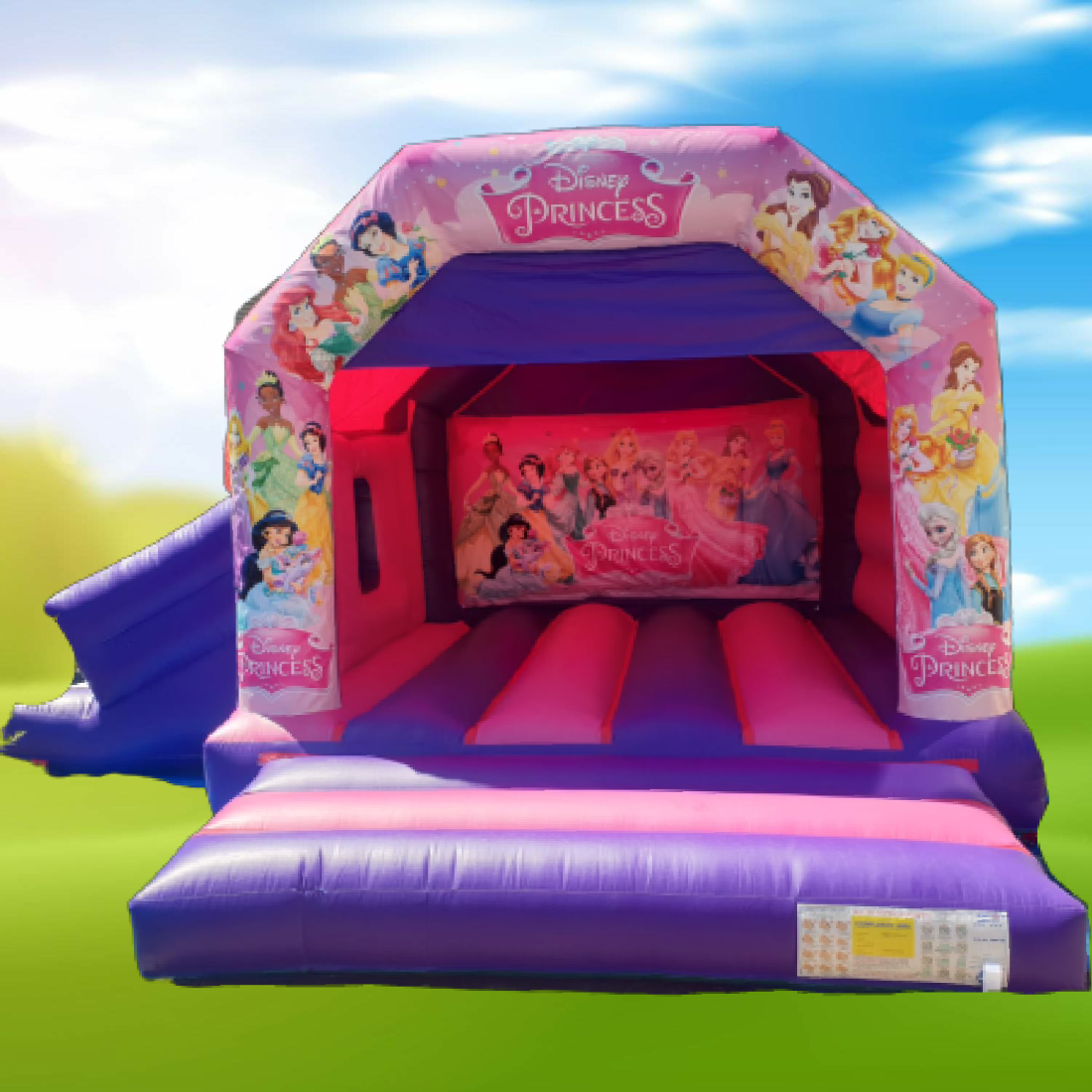 Disney Princess Bouncy Castle With Slide Hire Girls Bouncy castles