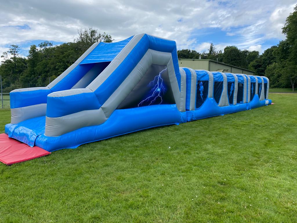 Bouncy castle obstacle sale course for sale