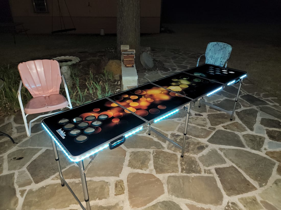 LED Beer Pong Table - The Arcade People