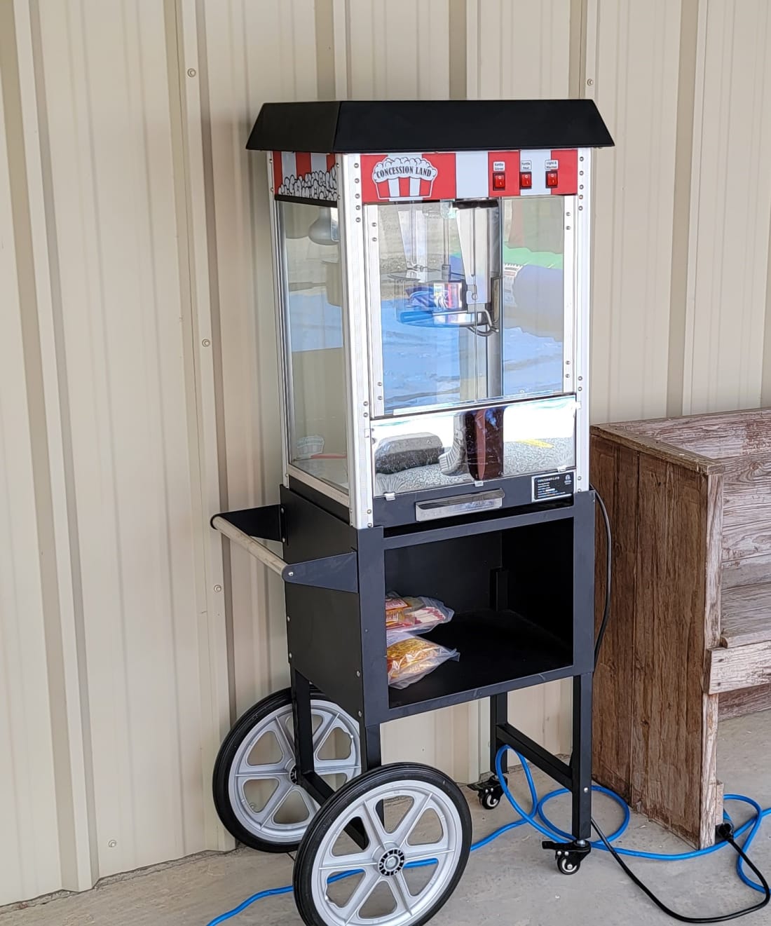 Concession stand popcorn clearance machine