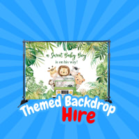 Jungle baby boy Photo backdrop