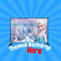 Frozen Elsa Photo backdrop