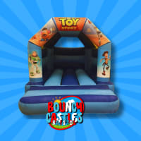 ToyStory Blue bouncy castle