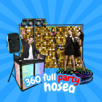 Full Party package DJ photo booth