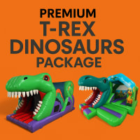 3D Dinosaurs T-REX Premium Party Package