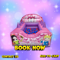Princess Themed Ball Pool Hire