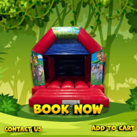 Junior Jungle bouncy castle 11ft x 15ft (BB) Hire