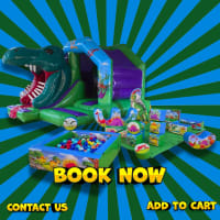 Dinosaur deluxe party package Hire