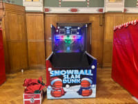 Snowball Themed Basketball Game Hire image