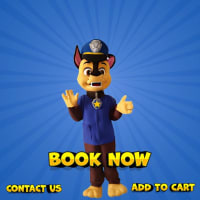 Paw patrol mascots Event day hire