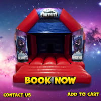 Fortnite Bouncy Castle 11x15ft (BB) Hire