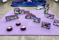 18-piece Unicorn Soft Play hire