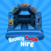 Pokemon Blue Bouncy Castle