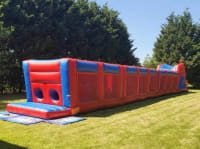 Red & Blue Assault Course (100ft Four Parts)