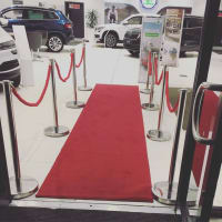 Rope & Pole Red Carpet 5m image