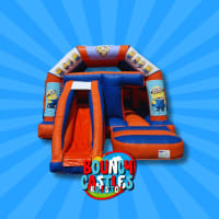 Minions colourful castle with slide