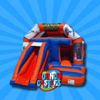 Star Wars colourful castle with slide