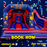 Deluxe bounce and slide (BeeTee) Hire