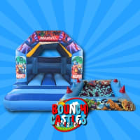 Superhero ball pool combi