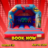 Super-Hero Theme 12.5ft x 15.5ft (OS) Hire