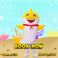 Baby shark mascot 1 hour