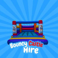 Lilo & Stitch Movie Low Height Bouncy Castle Hire Newport