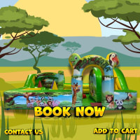Jungle Theme Toddler Play Park Hire
