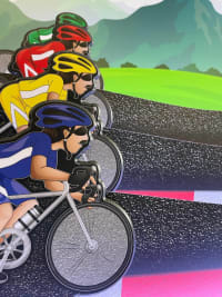 Bicycle Theme Roll A Ball Derby Hire image