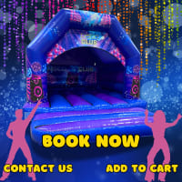 Disco 15x12ft Bouncy Castle