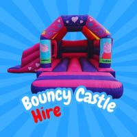 Peppa Pig Bouncy Castle with Slide Hire