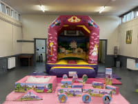 Princess Soft Play & Purple & Pink Princess Bouncy Castle