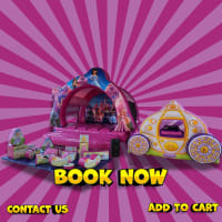 Princess deluxe party package Hire