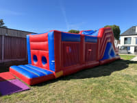 Red & Blue Assault Course (50ft Two Parts)