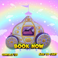 Princess carriage ball pool Hire