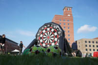Inflatable Football Darts Hire image