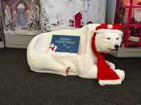 Christmas Bear Seat Prop image