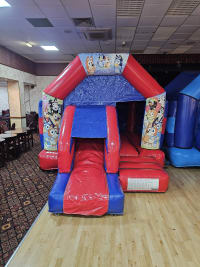 Bluey Red & Blue Front Slide and bounce 12ft x 16ft