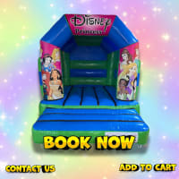 Disney Princess 11ft x 15ft bouncy castle Hire