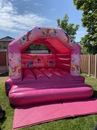 Pink Bouncy Castle (12x15ft) hire