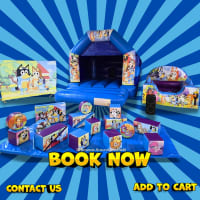 Bluey super deluxe party package Hire