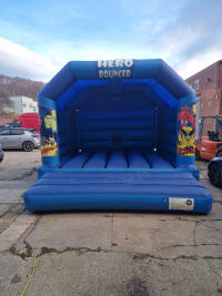 Super Hero 15ft x 15ft Adult Castle (Blue)