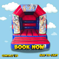 Bluey bouncy castle 9ft x 11ft Hire
