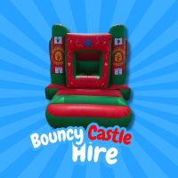 Manchester United Small Bouncy Castle Hire Newport
