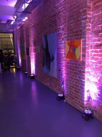 Led Up-lighting / Indoor Mood Lighting Hire image