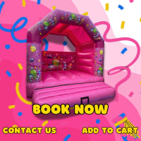 Pink Party Time Castle hire